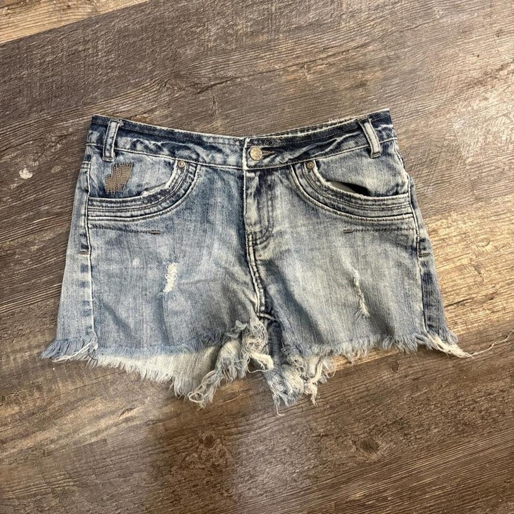 y2k ana low rise shorts
